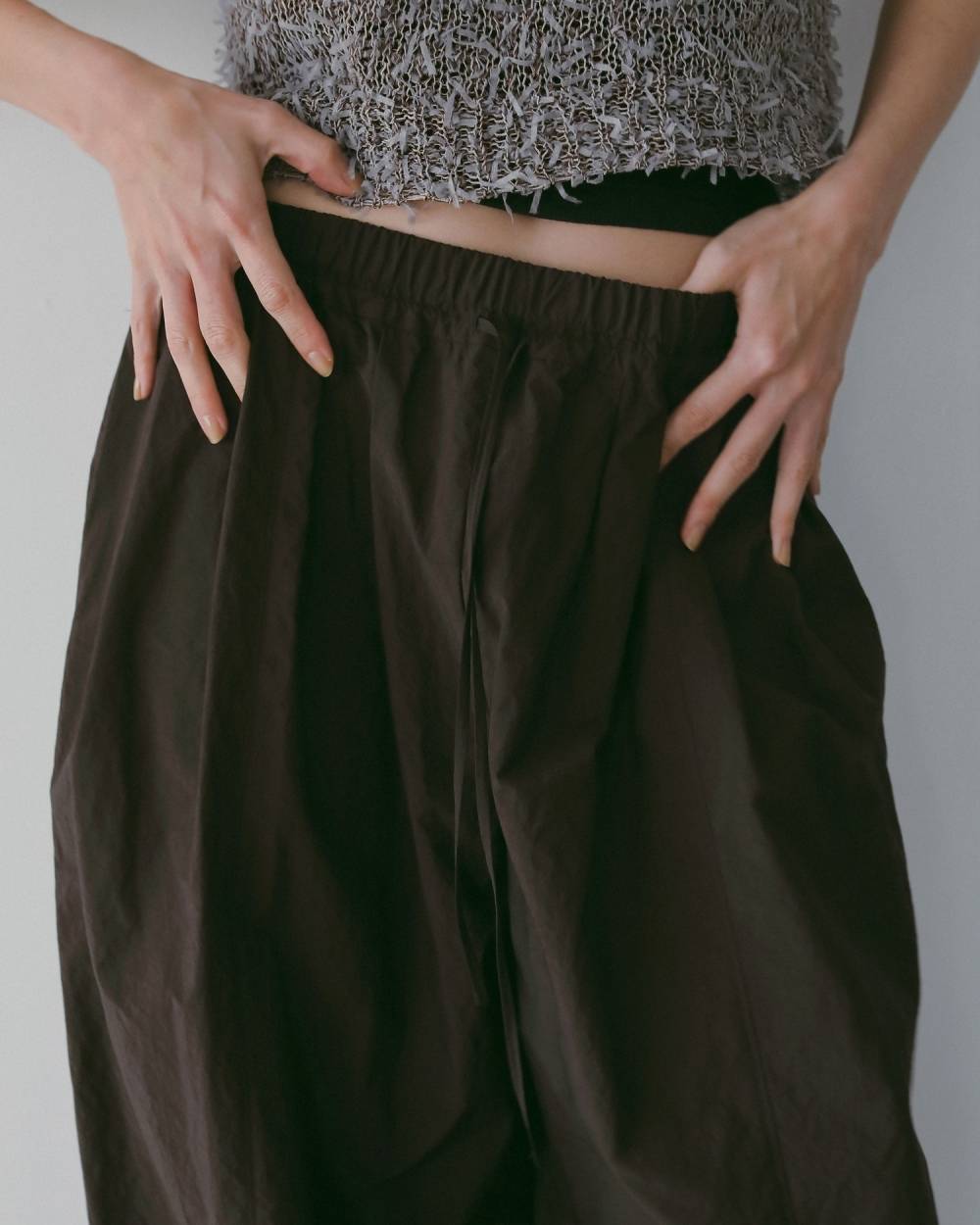 Volumetuck  Cocoon Pants Volumetuck  Cocoon Pants,ボリュームタック コクーン パンツ,62610720,ボトム,パンツ,PT,ナイロンパンツ,ànuke,アンヌーク,lifes,ライフズ,26ss