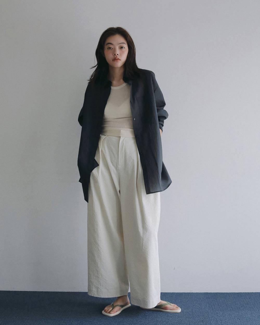 Sucker Tuck Pants Sucker Tuck Pants,サッカー タック パンツ,62610721,ボトム,パンツ,タックパンツ,ànuke,アンヌーク,lifes,ライフズ,26ss