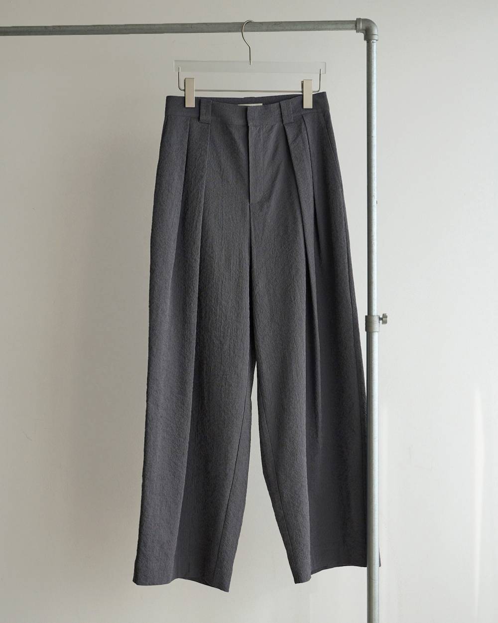 Sucker Tuck Pants Sucker Tuck Pants,サッカー タック パンツ,62610721,ボトム,パンツ,タックパンツ,ànuke,アンヌーク,lifes,ライフズ,26ss