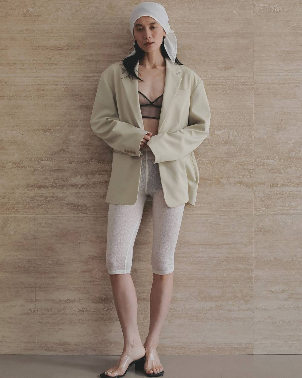 Cutlace Biker Pants Cutlace Biker Pants,カットレース バイカー パンツ,62610722,ボトム,パンツ,バイカーパンツ,透け感,カットレース素材,レース,ハーフパンツ,ànuke,アンヌーク,lifes,ライフズ,26ss