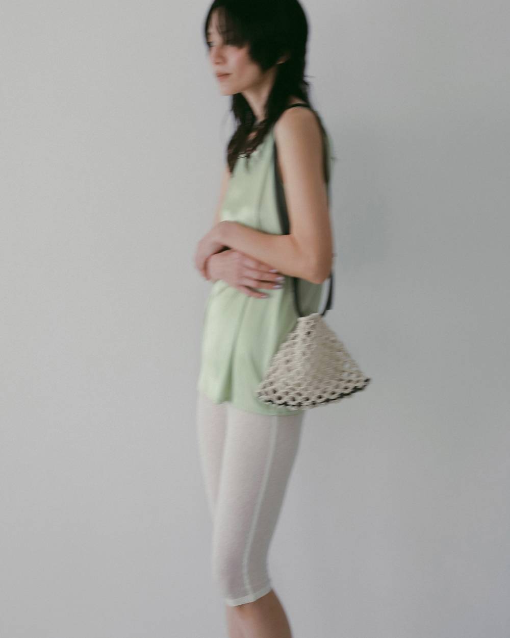 Cutlace Biker Pants Cutlace Biker Pants,カットレース バイカー パンツ,62610722,ボトム,パンツ,バイカーパンツ,透け感,カットレース素材,レース,ハーフパンツ,ànuke,アンヌーク,lifes,ライフズ,26ss