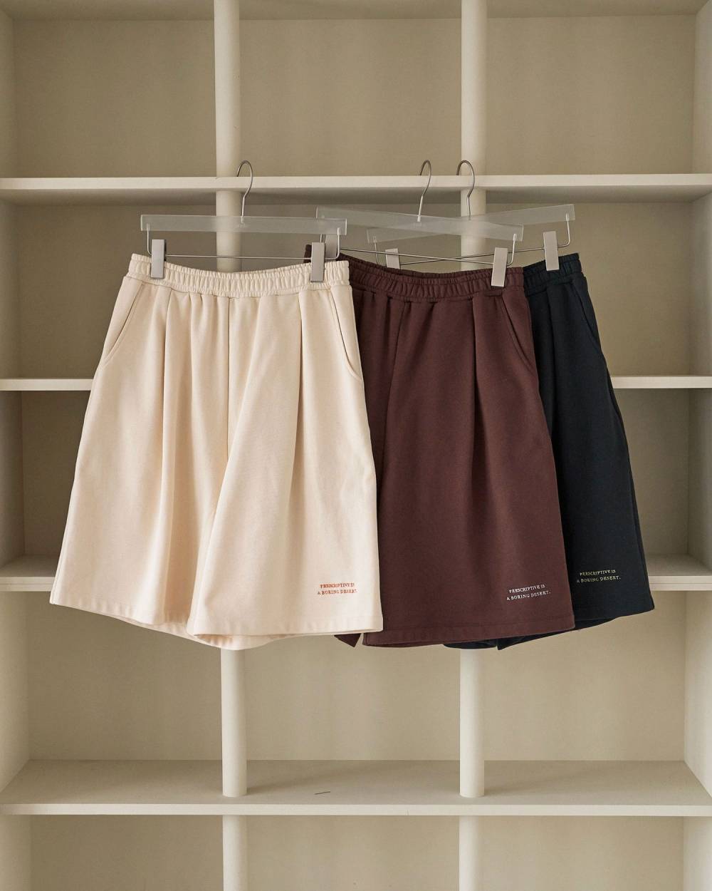 Embroidery Half Pants Embroidery Half Pants,エンブロイダリー ハーフ パンツ,62610723,ボトム,パンツ,ハーフパンツ,裏毛,刺繍,ànuke,アンヌーク,lifes,ライフズ,26ss