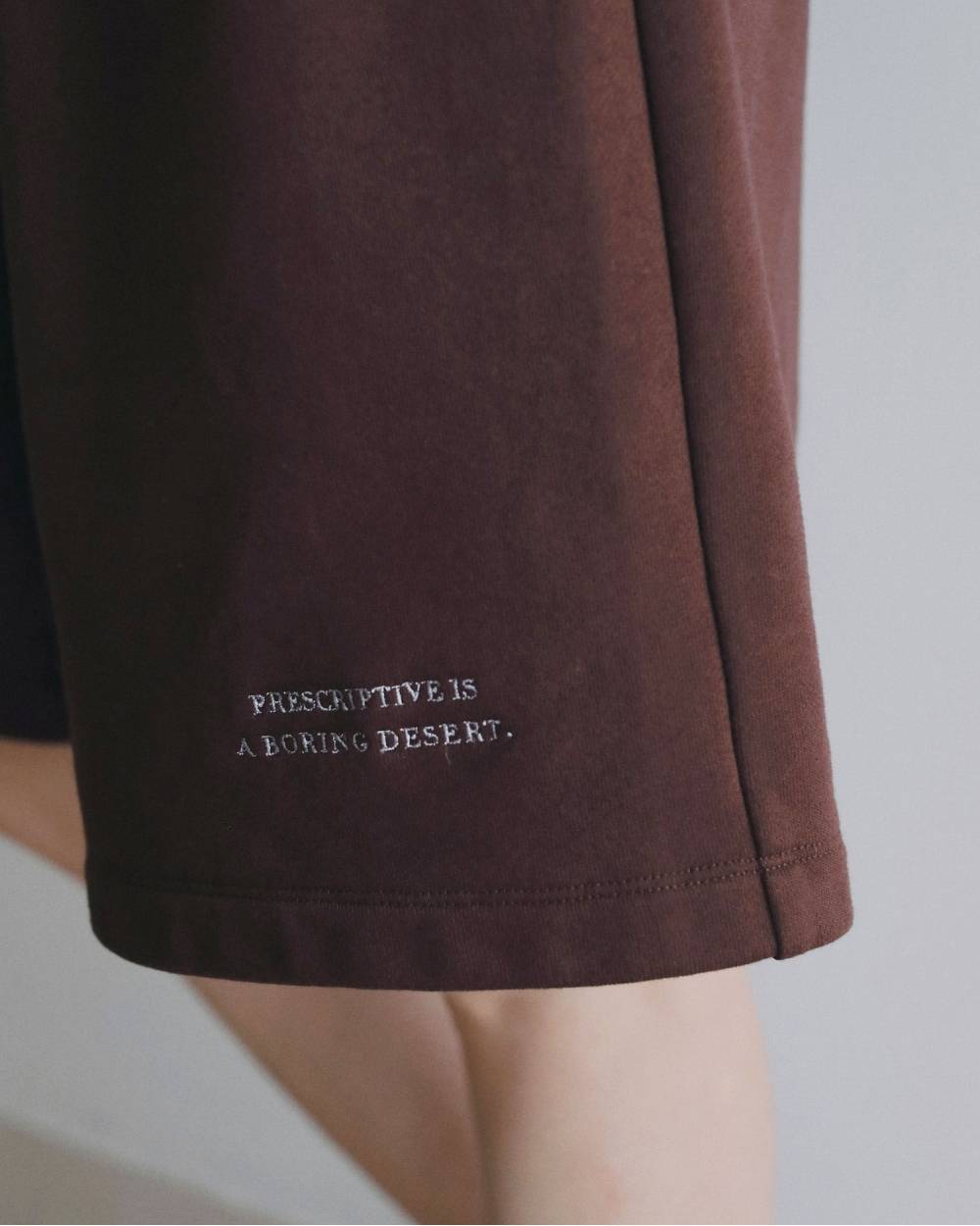 Embroidery Half Pants Embroidery Half Pants,エンブロイダリー ハーフ パンツ,62610723,ボトム,パンツ,ハーフパンツ,裏毛,刺繍,ànuke,アンヌーク,lifes,ライフズ,26ss