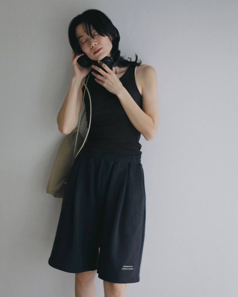 Embroidery Half Pants Embroidery Half Pants,エンブロイダリー ハーフ パンツ,62610723,ボトム,パンツ,ハーフパンツ,裏毛,刺繍,ànuke,アンヌーク,lifes,ライフズ,26ss