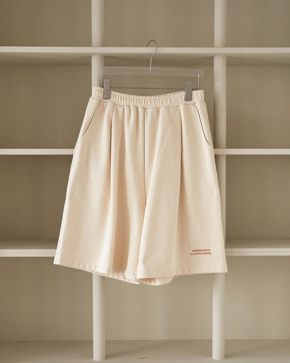 Embroidery Half Pants Embroidery Half Pants,エンブロイダリー ハーフ パンツ,62610723,ボトム,パンツ,ハーフパンツ,裏毛,刺繍,ànuke,アンヌーク,lifes,ライフズ,26ss