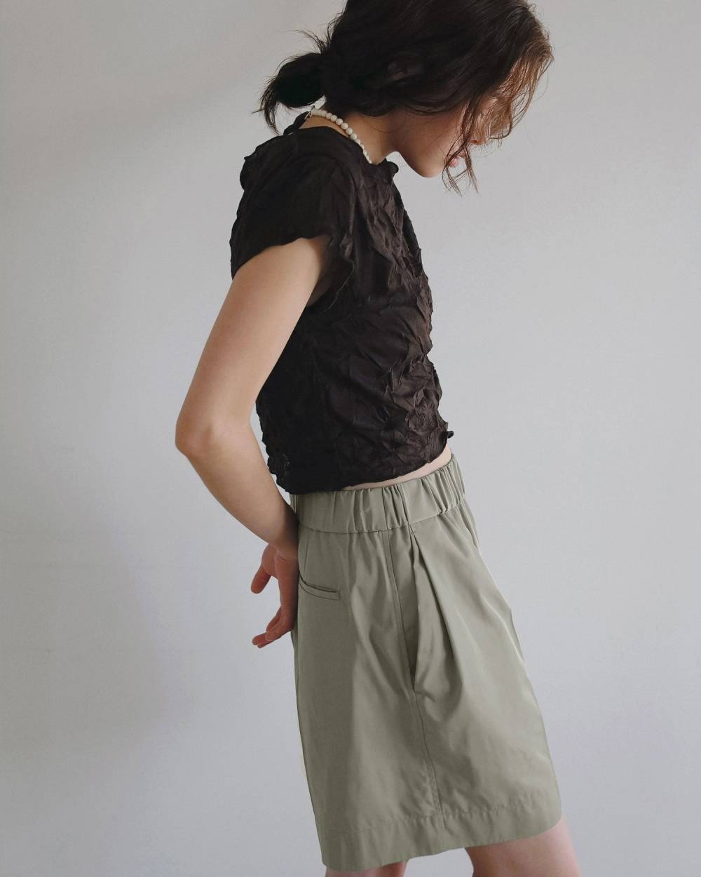 Twill Half Pants Twill Half Pants,ツイルハーフパンツ,62610724,ボトム,パンツ,ハーフパンツ,ànuke,アンヌーク,lifes,ライフズ,26ss