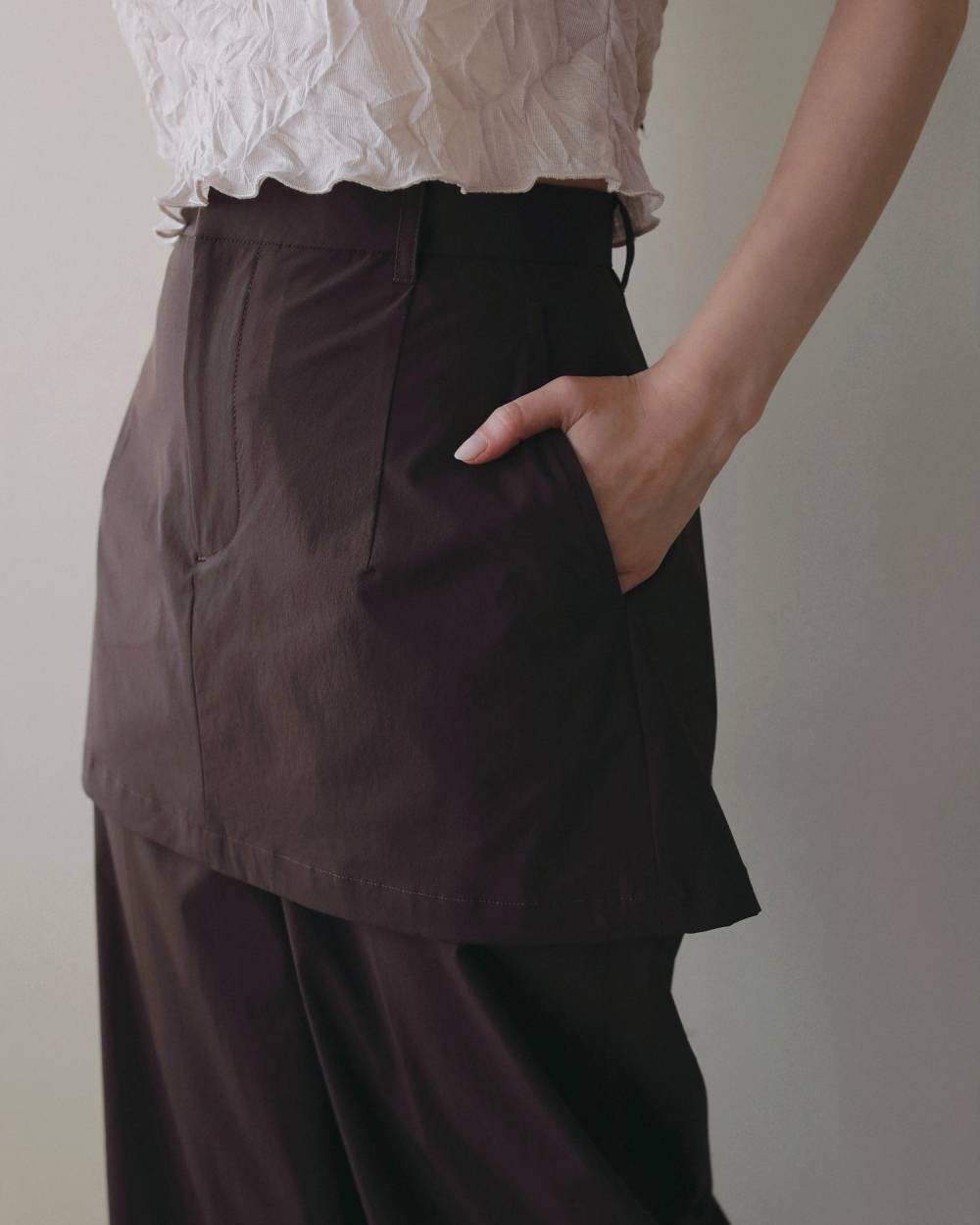 Multifunction Layered Pants Multifunction Layered Pants,マルチファンクション レイヤード パンツ,62610725,ボトム,パンツ,ワイドパンツ,撥水,ànuke,アンヌーク,lifes,ライフズ,26ss