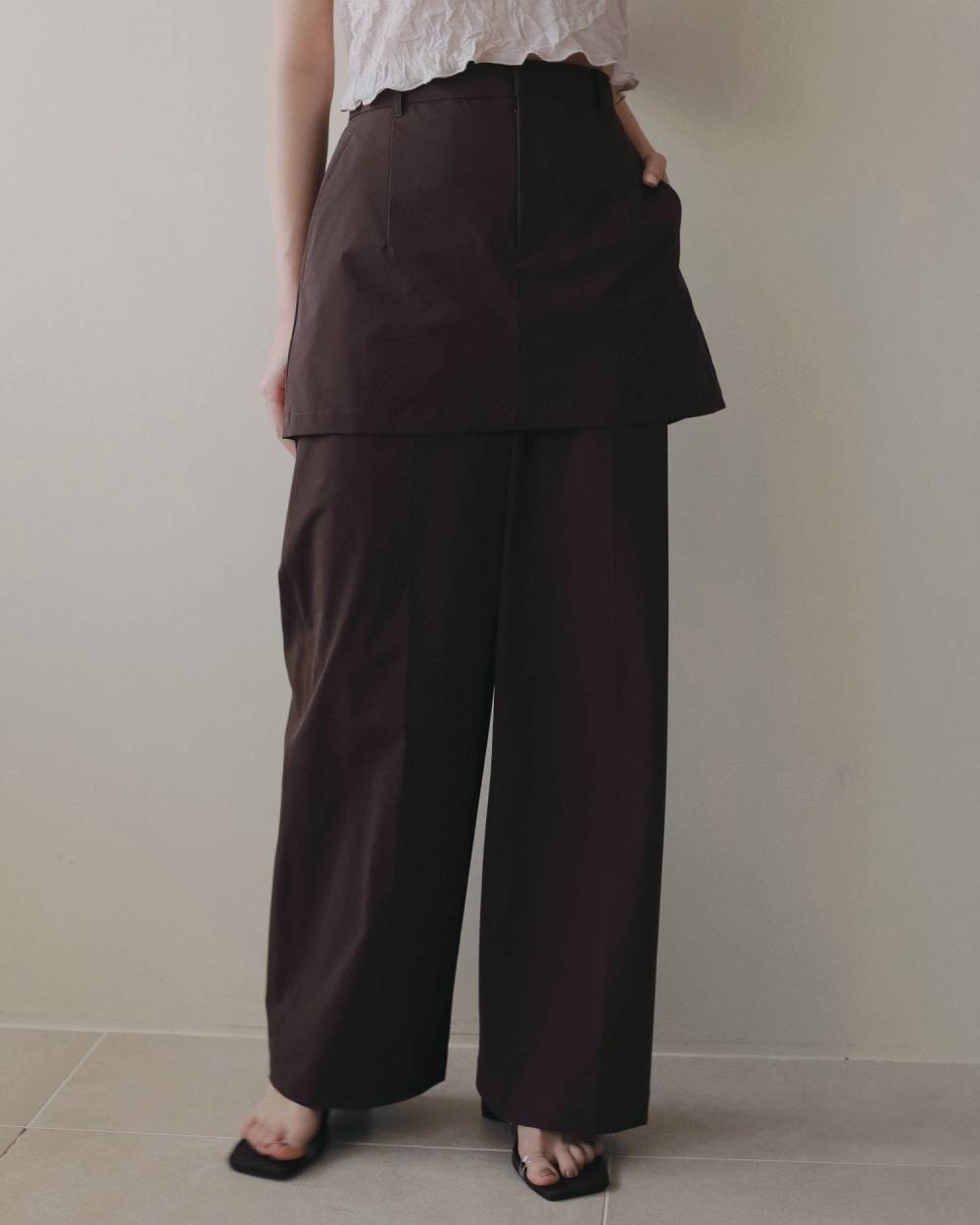 Multifunction Layered Pants Multifunction Layered Pants,マルチファンクション レイヤード パンツ,62610725,ボトム,パンツ,ワイドパンツ,撥水,ànuke,アンヌーク,lifes,ライフズ,26ss