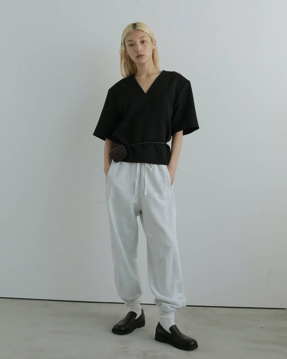 Drawstring Sweat Pants Drawstring Sweat Pants,ドロストリング スウェット パンツ,62610726,パンツ,ボトム,スウェット,ドロスト,ànuke,アンヌーク,lifes,ライフズ,25aw