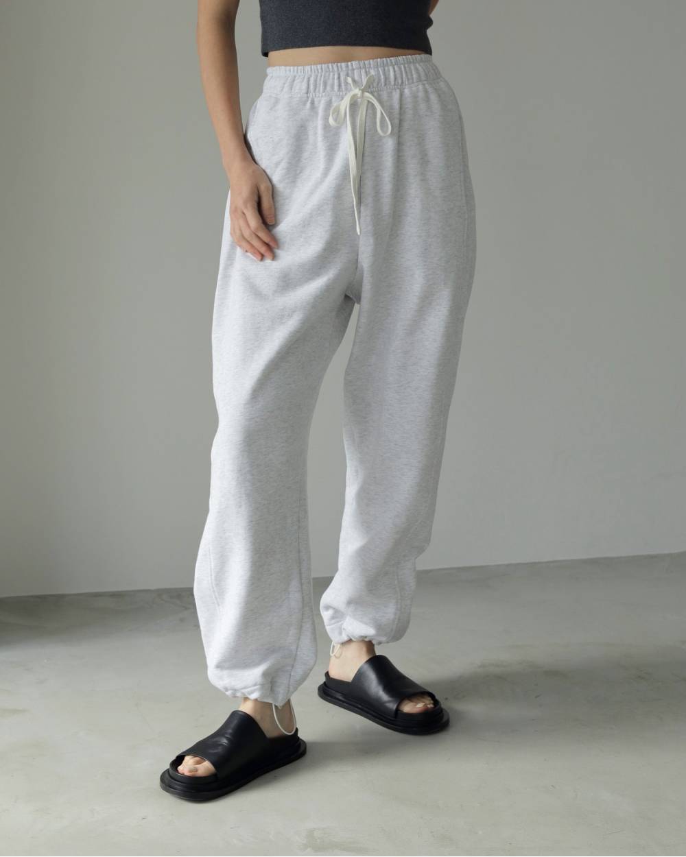 Drawstring Sweat Pants Drawstring Sweat Pants,ドロストリング スウェット パンツ,62610726,パンツ,ボトム,スウェット,ドロスト,ànuke,アンヌーク,lifes,ライフズ,25aw