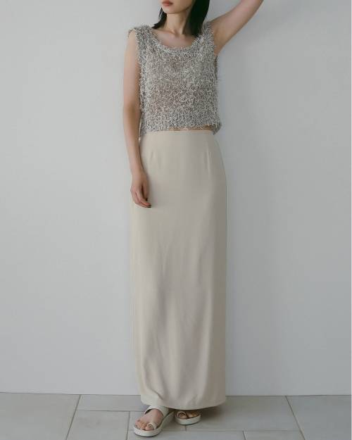 ànuke online store（アンヌーク） / Georgette Pencil SkirtGeorgette