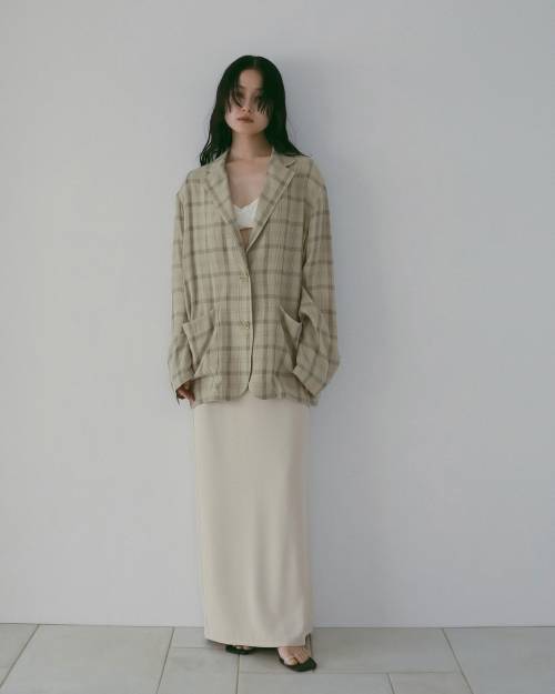 ànuke online store（アンヌーク） / Georgette Pencil SkirtGeorgette