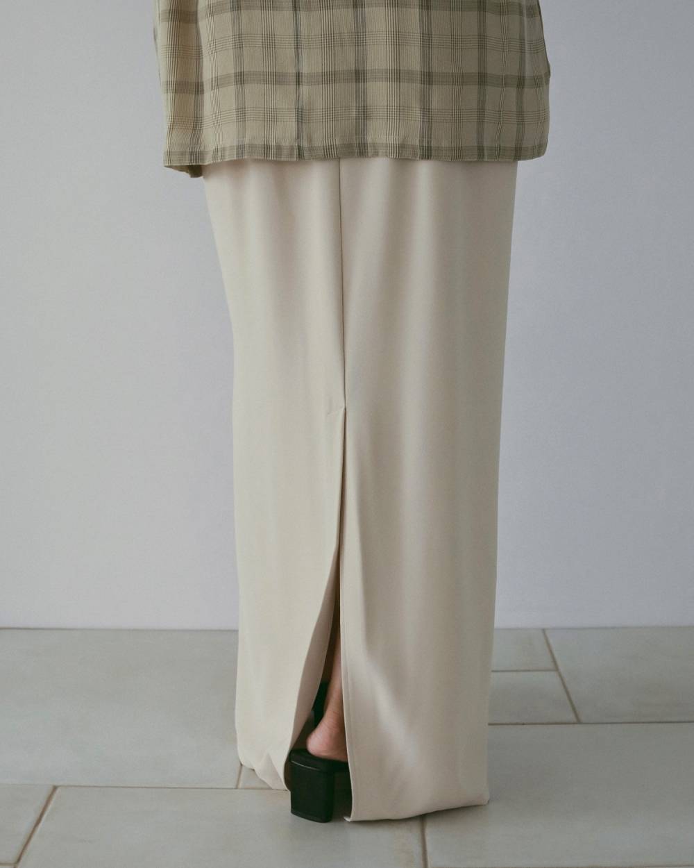 Georgette Pencil Skirt Georgette Pencil Skirt,ジョーゼット ペンシル スカート,62610801,スカート,ペンシルスカート,ボトム,ジョーゼット素材,ànuke,アンヌーク,lifes,ライフズ,26ss