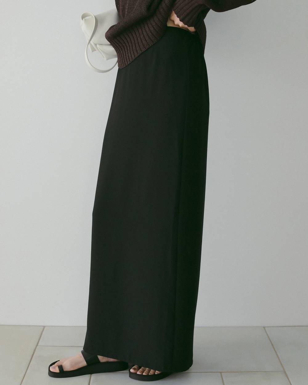 Georgette Pencil Skirt Georgette Pencil Skirt,ジョーゼット ペンシル スカート,62610801,スカート,ペンシルスカート,ボトム,ジョーゼット素材,ànuke,アンヌーク,lifes,ライフズ,26ss