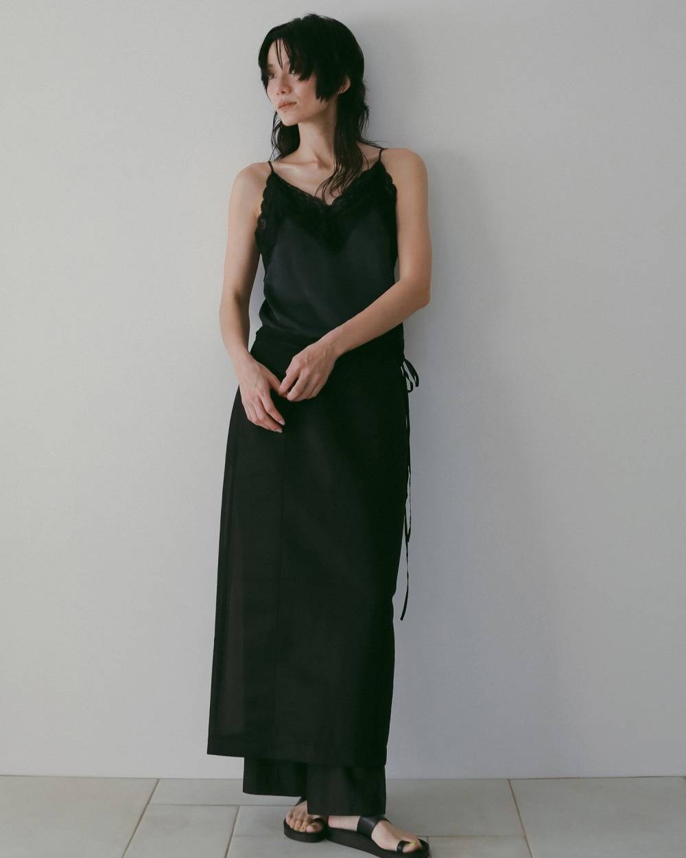 Sheer Knit Skirt Sheer Knit Skirt,シアー ニット スカート,62610802,ボトム,スカート,透け感,ダンボールニット素材,ànuke,アンヌーク,lifes,ライフズ,26ss