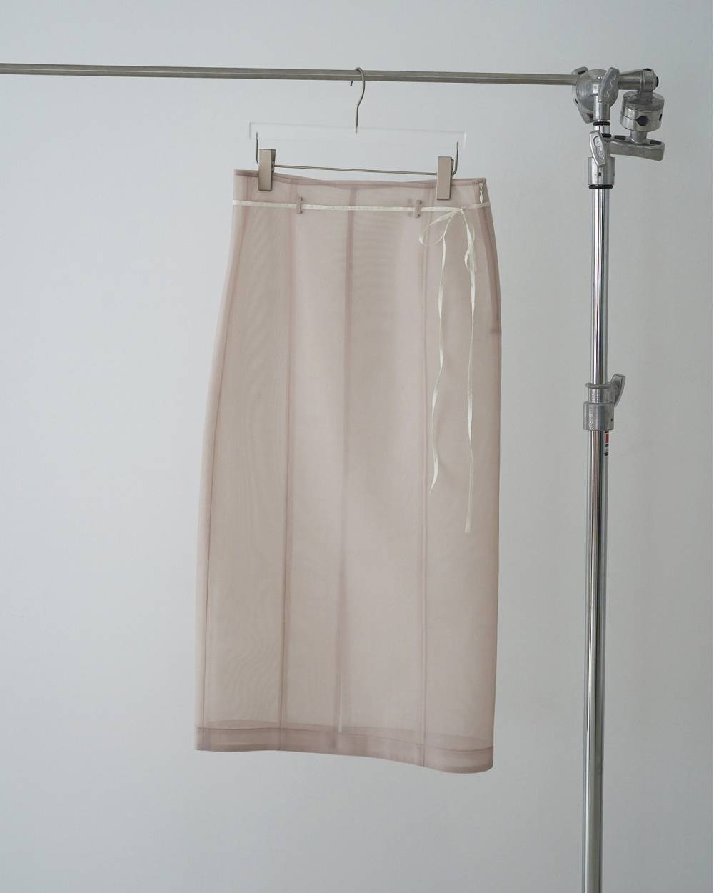 Sheer Knit Skirt Sheer Knit Skirt,シアー ニット スカート,62610802,ボトム,スカート,透け感,ダンボールニット素材,ànuke,アンヌーク,lifes,ライフズ,26ss