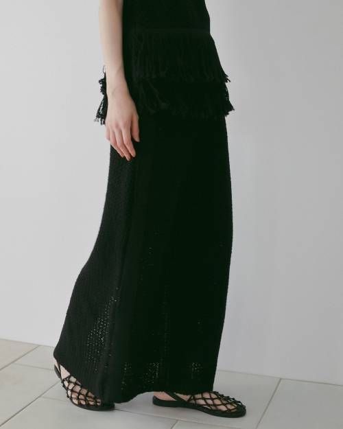 ànuke online store（アンヌーク） / Crochet Knit SkirtCrochet Knit