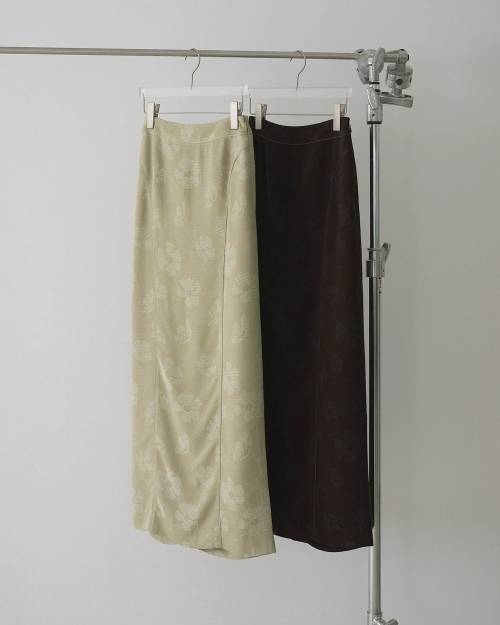 ànuke online store（アンヌーク） / Flower Jacquard SkirtFlower