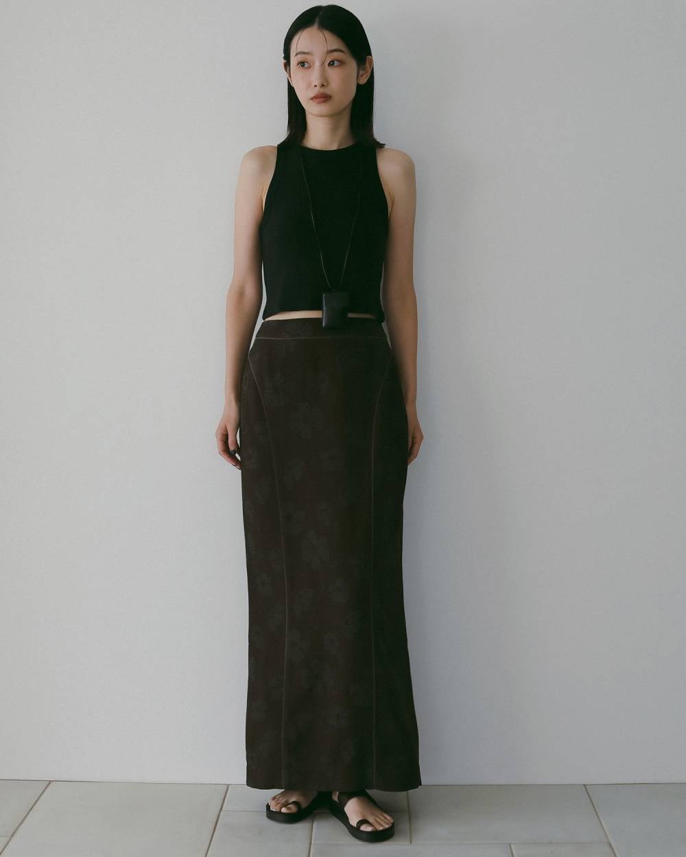 Flower Jacquard Skirt Flower Jacquard Skirt,フラワー ジャカード スカート,62610806,スカート,ボトム,ストレートスカート,花柄,ànuke,アンヌーク,lifes,ライフズ,26ss