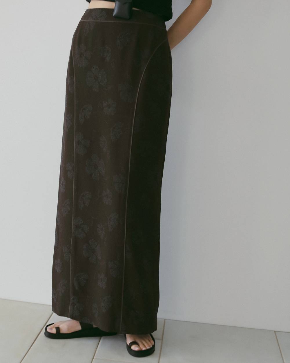 Flower Jacquard Skirt Flower Jacquard Skirt,フラワー ジャカード スカート,62610806,スカート,ボトム,ストレートスカート,花柄,ànuke,アンヌーク,lifes,ライフズ,26ss