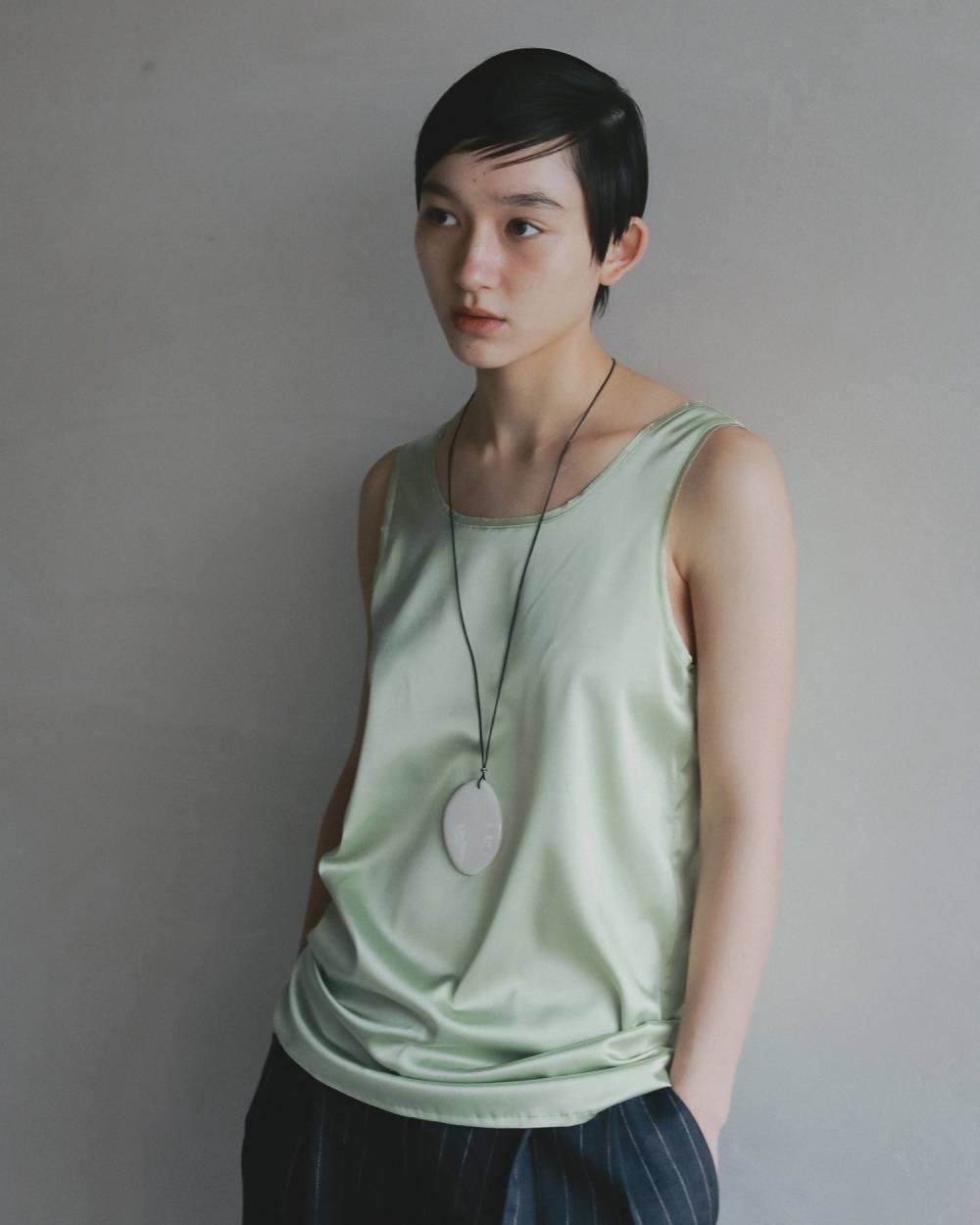 Acrylic Stone Necklace Acrylic Stone Necklace,アクリル ストーン ネックレス,62610902,ネックレス,アクセサリー,アクセ,ロングネックレス,ànuke,アンヌーク,lifes,ライフズ,26ss