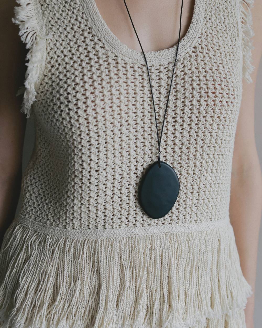 Acrylic Stone Necklace Acrylic Stone Necklace,アクリル ストーン ネックレス,62610902,ネックレス,アクセサリー,アクセ,ロングネックレス,ànuke,アンヌーク,lifes,ライフズ,26ss