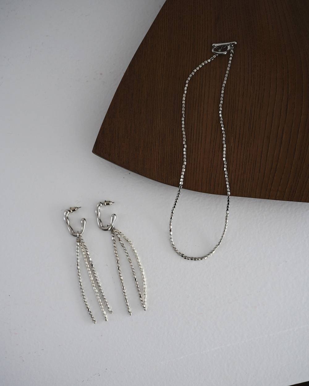 Cube Beads Necklace Cube Beads Necklace,キューブ ビーズ ネックレス,62610905,ネックレス,小物,アクセサリー,アクセ,ànuke,アンヌーク,lifes,ライフズ,26ss