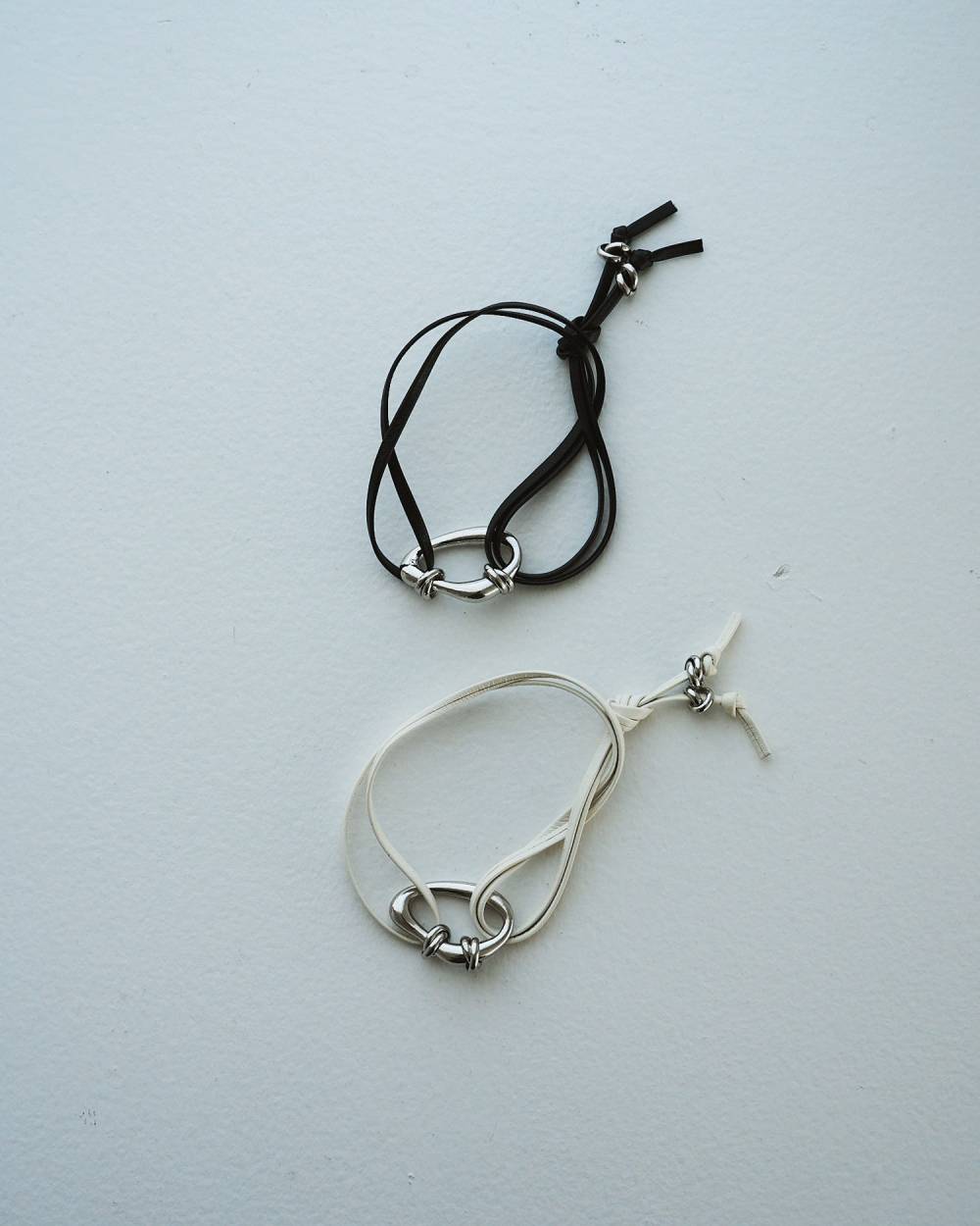 Metal x Leather Bracelet Metal x Leather Bracelet,メタル×レザーブレスレット,62610907,ブレスレット,レザーブレスレット,アクセサリー,アクセ,ànuke,アンヌーク,lifes,ライフズ,26ss