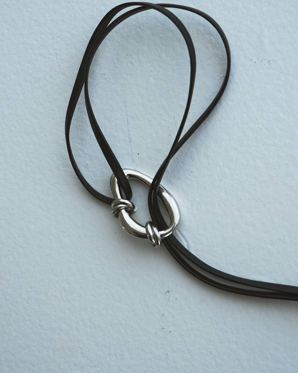 Metal x Leather Bracelet Metal x Leather Bracelet,メタル×レザーブレスレット,62610907,ブレスレット,レザーブレスレット,アクセサリー,アクセ,ànuke,アンヌーク,lifes,ライフズ,26ss