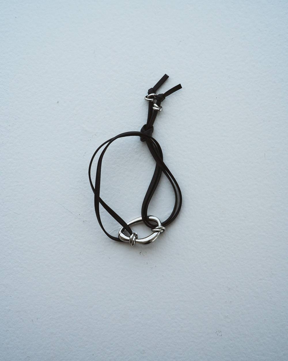 Metal x Leather Bracelet Metal x Leather Bracelet,メタル×レザーブレスレット,62610907,ブレスレット,レザーブレスレット,アクセサリー,アクセ,ànuke,アンヌーク,lifes,ライフズ,26ss