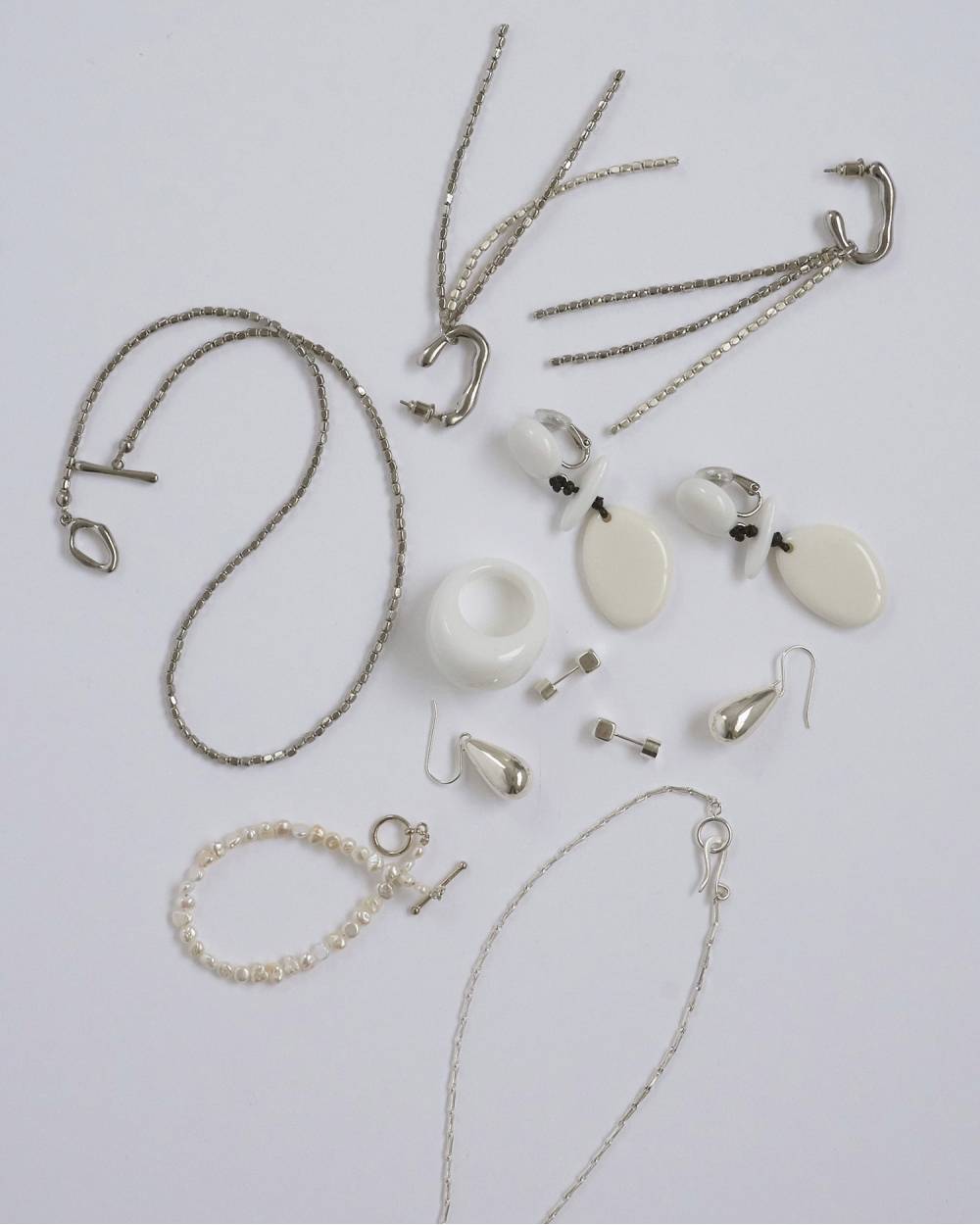 Chain Necklace Chain Necklace,チェーン ネックレス,62610909,ネックレス,アクセ,アクセサリー,ànuke,アンヌーク,lifes,ライフズ,26ss