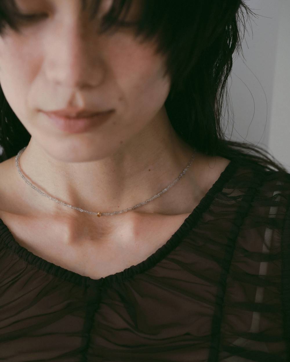 Color Stone Necklace Color Stone Necklace,カラー ストーン ネックレス,62610912,ネックレス,アクセサリー,アクセ,小物,ànuke,アンヌーク,lifes,ライフズ,26ss