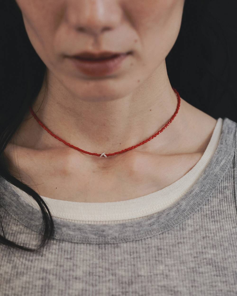 Color Beads Necklace Color Beads Necklace,カラー ビーズ ネックレス,62610914,ネックレス,アクセサリー,アクセ,ショートネックレス,ビーズ,ànuke,アンヌーク,lifes,ライフズ,26ss