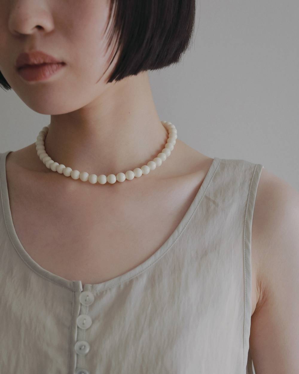 Mini Ball Necklace Mini Ball Necklace,ミニ ボール ネックレス,62610915,ネックレス,アクセサリー,アクセ,雑貨,ànuke,アンヌーク,lifes,ライフズ,26ss,26fall,26aw