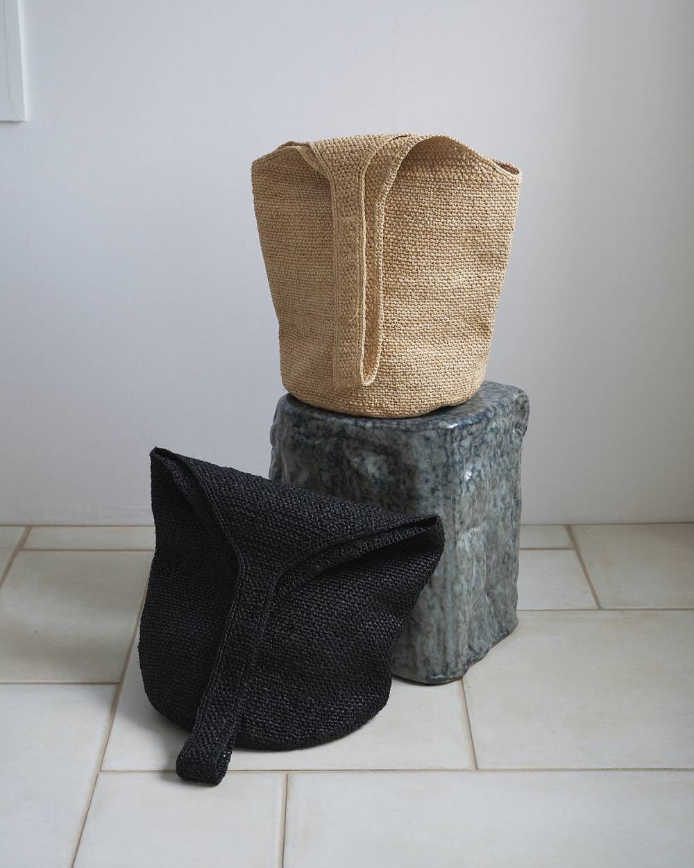 Raffia Tote Bag Raffia Tote Bag,ラフィア トート バック,62611003,バック,トート,トートバック,ワンショルダー,小物,ànuke,アンヌーク,lifes,ライフズ,26ss