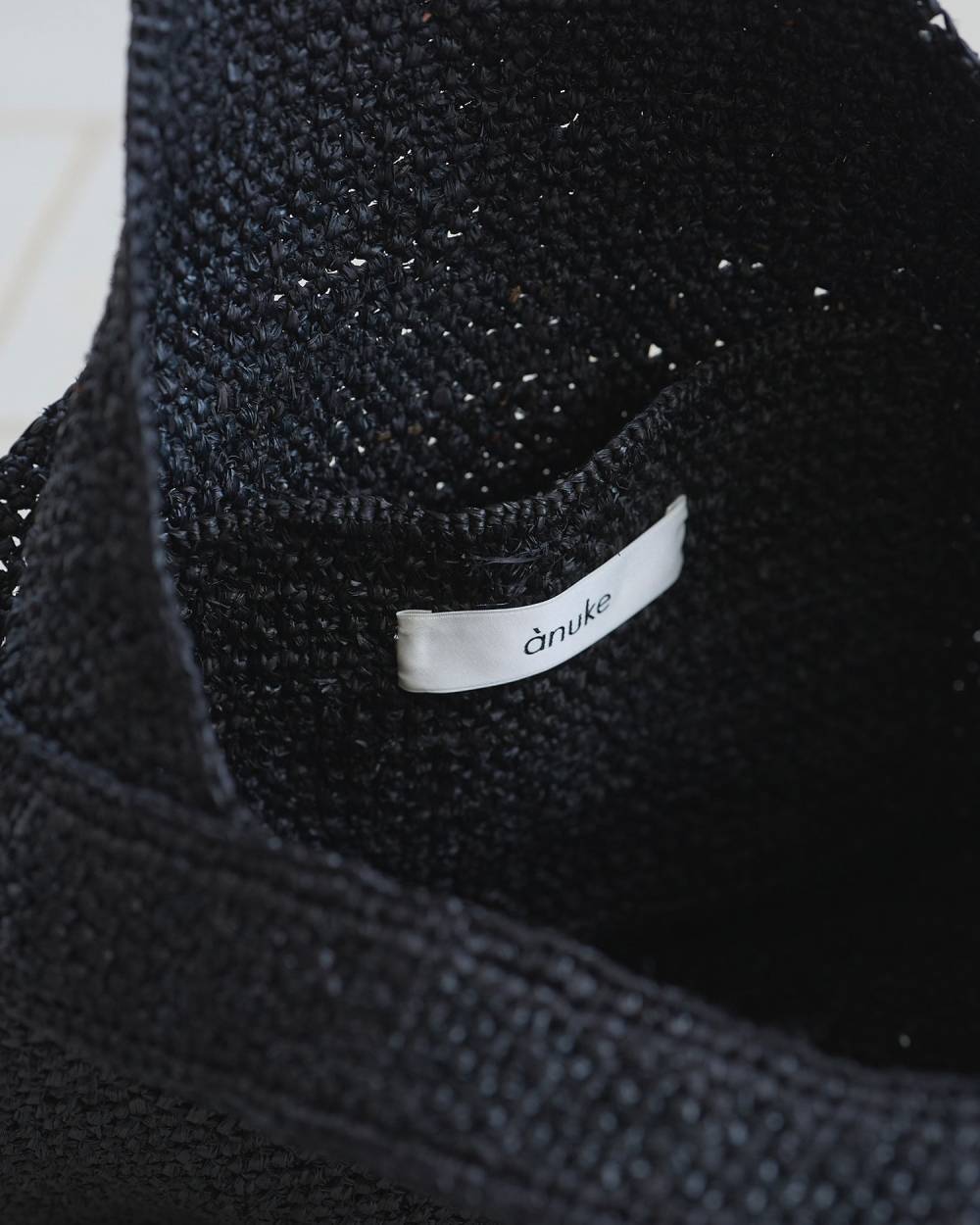 Raffia Tote Bag Raffia Tote Bag,ラフィア トート バック,62611003,バック,トート,トートバック,ワンショルダー,小物,ànuke,アンヌーク,lifes,ライフズ,26ss