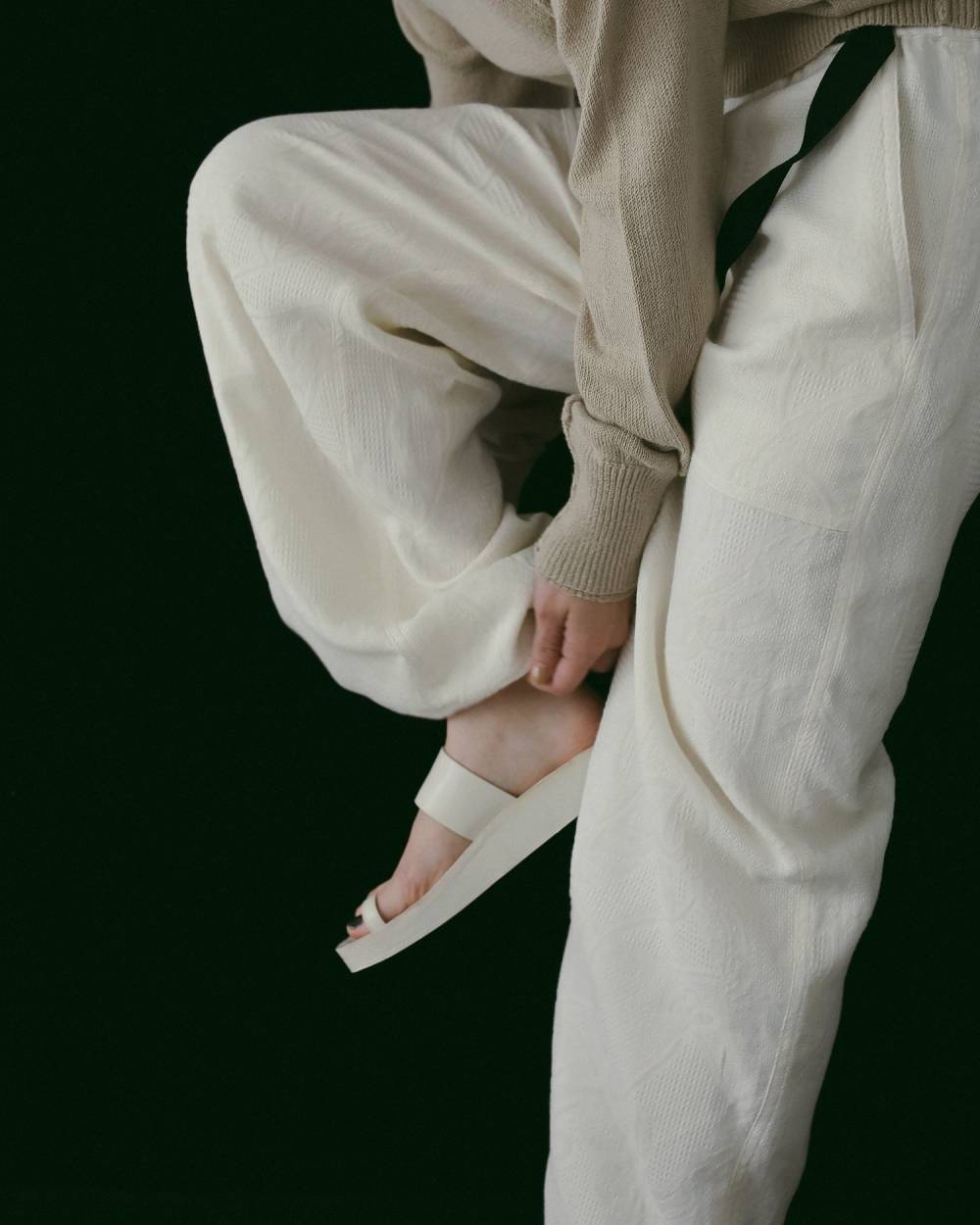 Ecoleather Belt Sandals Ecoleather Belt Sandals,エコレザー ベルト サンダル,62611006,サンダル,靴,シューズ,エコレザーサンダル,ànuke,アンヌーク,lifes,ライフズ,26ss