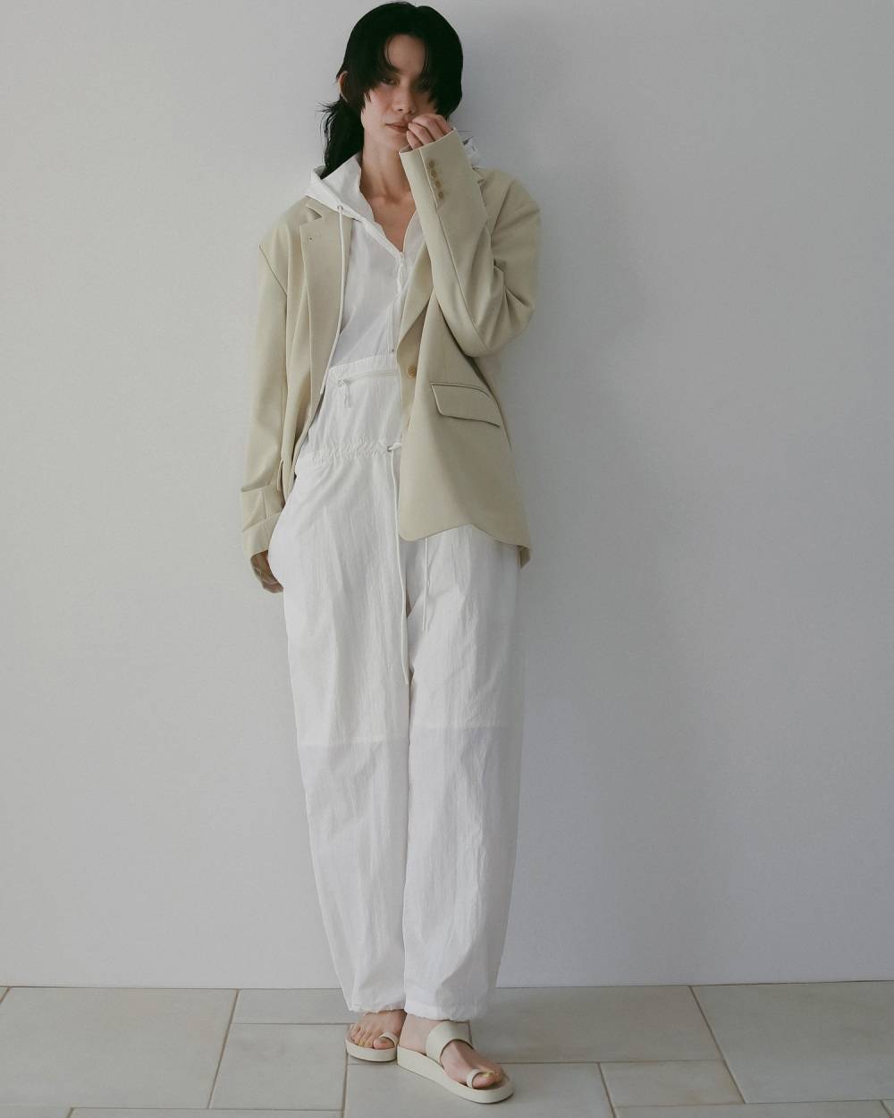 Ecoleather Belt Sandals Ecoleather Belt Sandals,エコレザー ベルト サンダル,62611006,サンダル,靴,シューズ,エコレザーサンダル,ànuke,アンヌーク,lifes,ライフズ,26ss