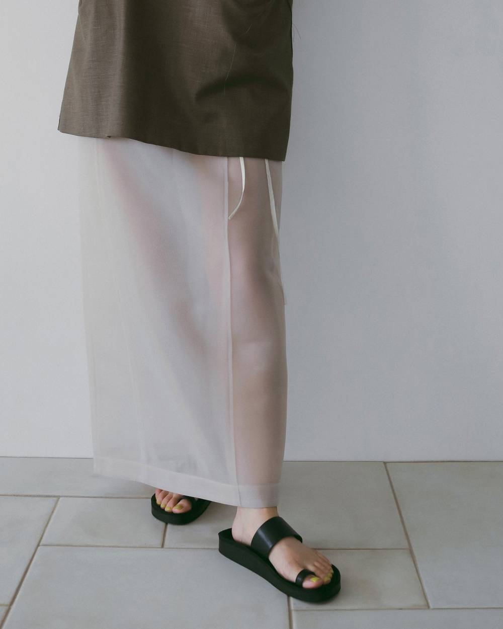 Ecoleather Belt Sandals Ecoleather Belt Sandals,エコレザー ベルト サンダル,62611006,サンダル,靴,シューズ,エコレザーサンダル,ànuke,アンヌーク,lifes,ライフズ,26ss