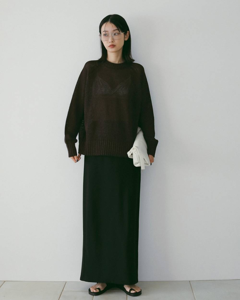 Ecoleather Wrap Bag Ecoleather Wrap Bag,エコレザー ラップ バック,62611009,バック,小物,エコレザー,ミニバック,ànuke,アンヌーク,lifes,ライフズ,26ss