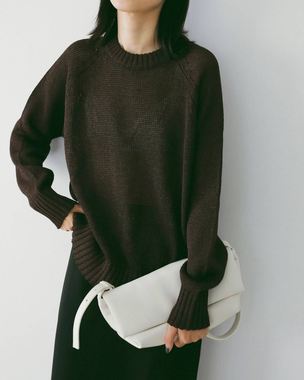 Ecoleather Wrap Bag Ecoleather Wrap Bag,エコレザー ラップ バック,62611009,バック,小物,エコレザー,ミニバック,ànuke,アンヌーク,lifes,ライフズ,26ss