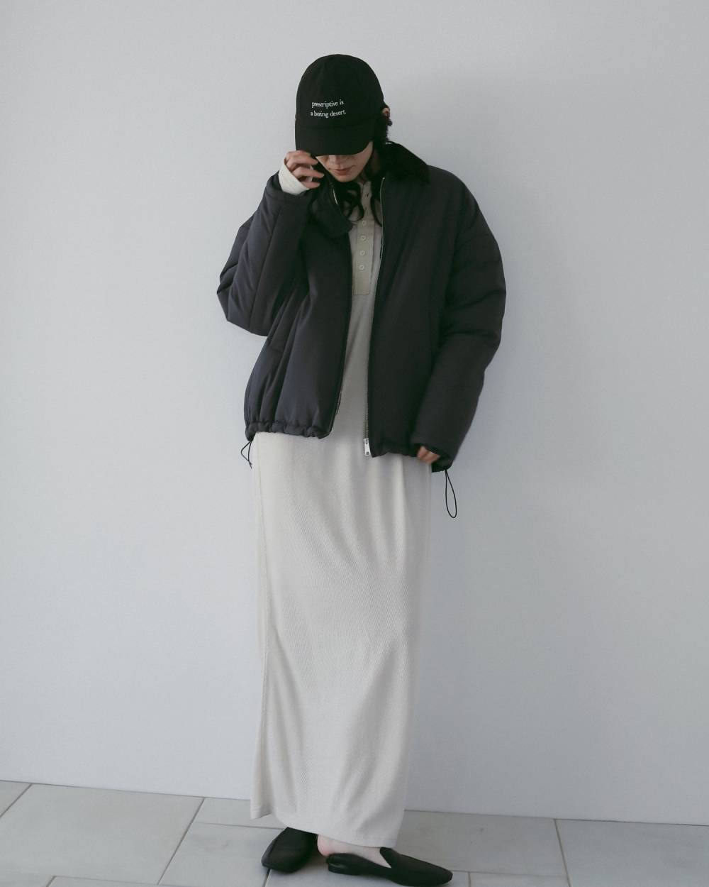 Drawstring Logo Cap Drawstring Logo Cap,ドロストリング ロゴ キャップ,62611010,帽子,キャップ,ロゴキャップ,雑貨,ànuke,アンヌーク,lifes,ライフズ,26ss