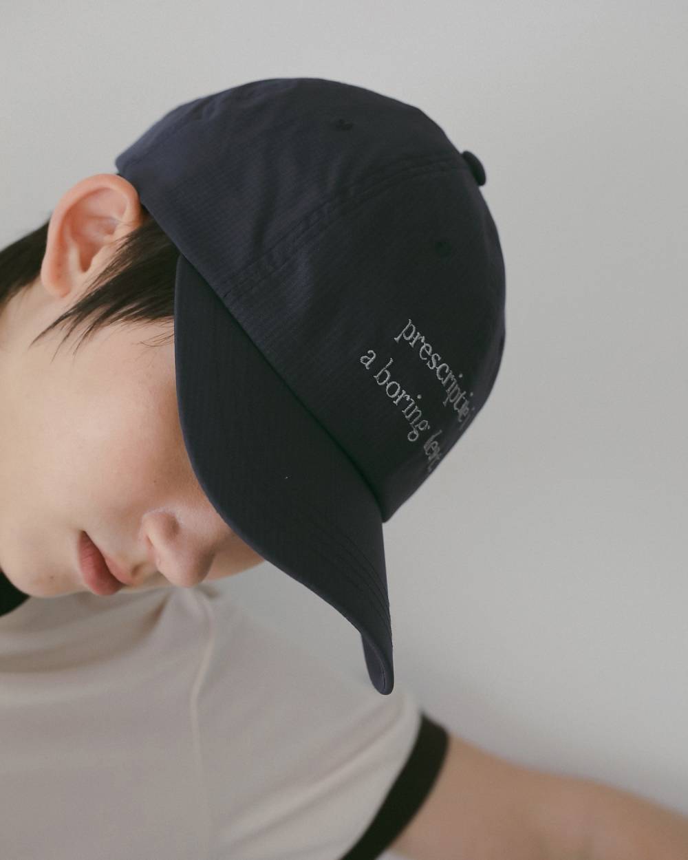 Drawstring Logo Cap Drawstring Logo Cap,ドロストリング ロゴ キャップ,62611010,帽子,キャップ,ロゴキャップ,雑貨,ànuke,アンヌーク,lifes,ライフズ,26ss