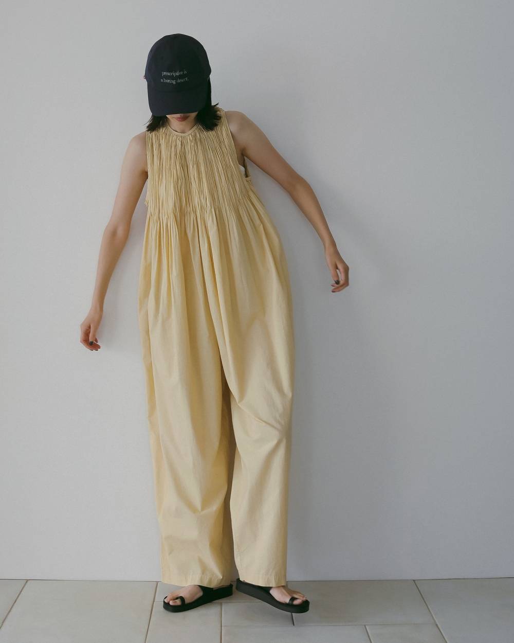 Drawstring Logo Cap Drawstring Logo Cap,ドロストリング ロゴ キャップ,62611010,帽子,キャップ,ロゴキャップ,雑貨,ànuke,アンヌーク,lifes,ライフズ,26ss