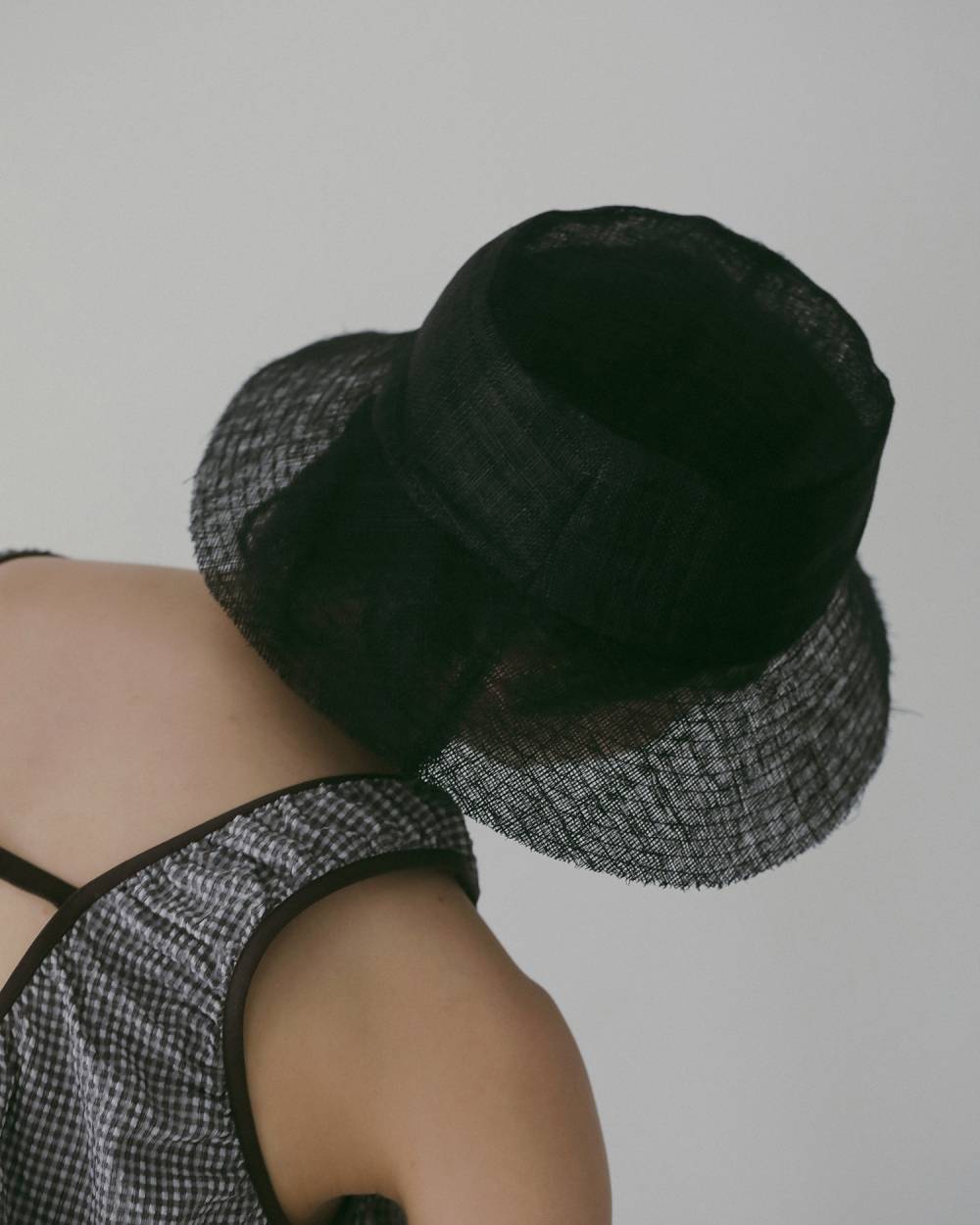 Cutoff Sheer Hat Cutoff Sheer Hat,カットオフ シアー ハット,62611012,ハット,帽子,シアー感,ànuke,アンヌーク,lifes,ライフズ,26ss