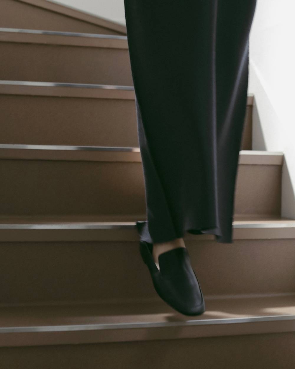 Ecoleather Flat Loafers Ecoleather Flat Loafers,エコレザー フラット ローファー,62611013,靴,シューズ,ローファー,ローカット,エコレザー,ànuke,アンヌーク,lifes,ライフズ,26ss