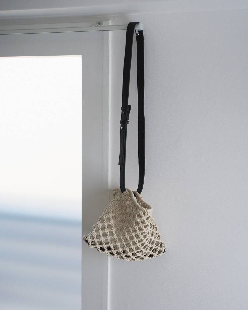 Macrame Shoulder Bag Macrame Shoulder Bag,マクラメ ショルダー バック,62611014,バック,小物,ミニバッグ,ànuke,アンヌーク,lifes,ライフズ,26ss