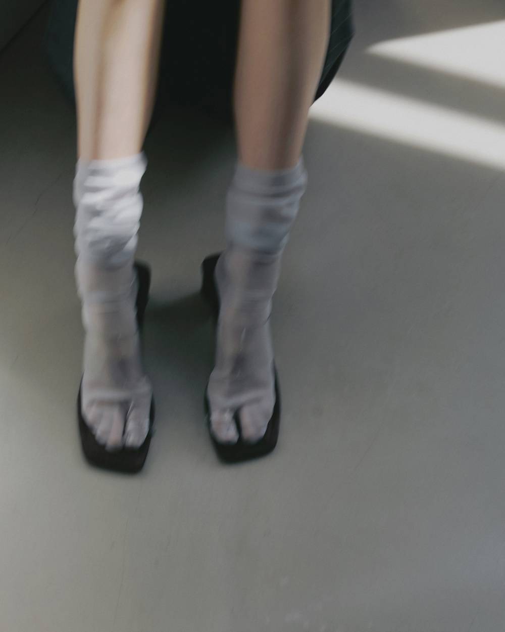 Square Clear Sandals Square Clear Sandals,スクエア クリア サンダル,62611019,サンダル,ヒールサンダル,シューズ,靴,クリア素材,ベロア,ànuke,アンヌーク,lifes,ライフズ,26ss