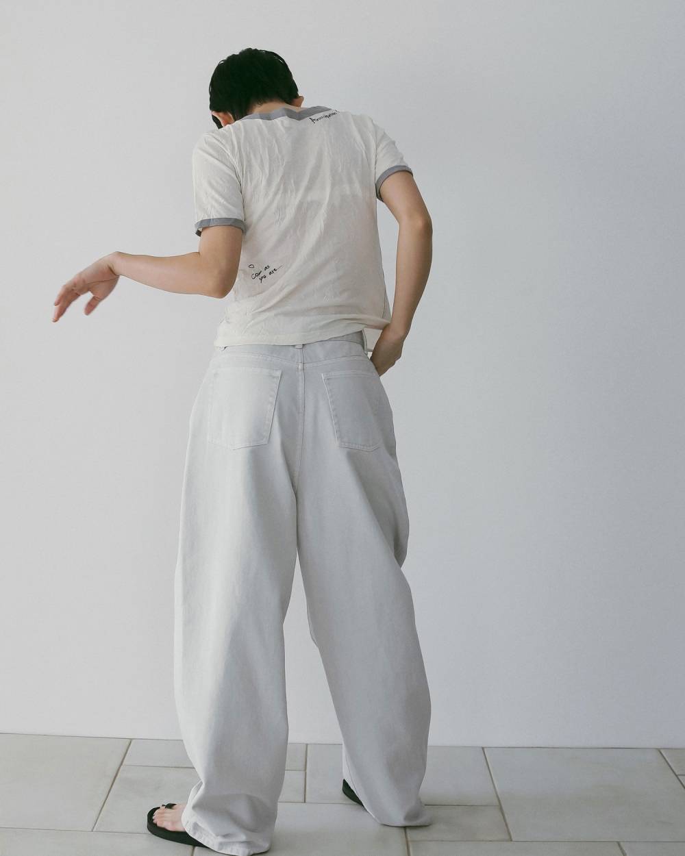 Wide Cocoon Denim Wide Cocoon Denim,ワイド コクーン デニム,62611401,デニム,ボトム,パンツ,ワイド,ànuke,アンヌーク,lifes,ライフズ,26ss