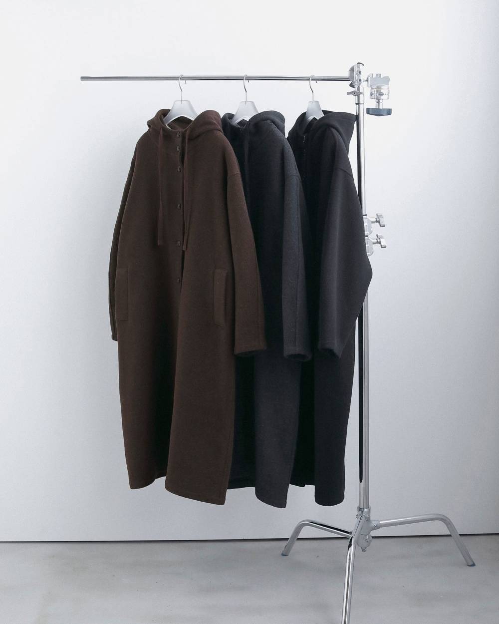 Wool Hoodie Coat Wool Hoodie Coat,ウール フーディー コート,62620001,アウター,コート,フーディーコート,ànuke,アンヌーク,lifes,ライフズ,26fall,26aw